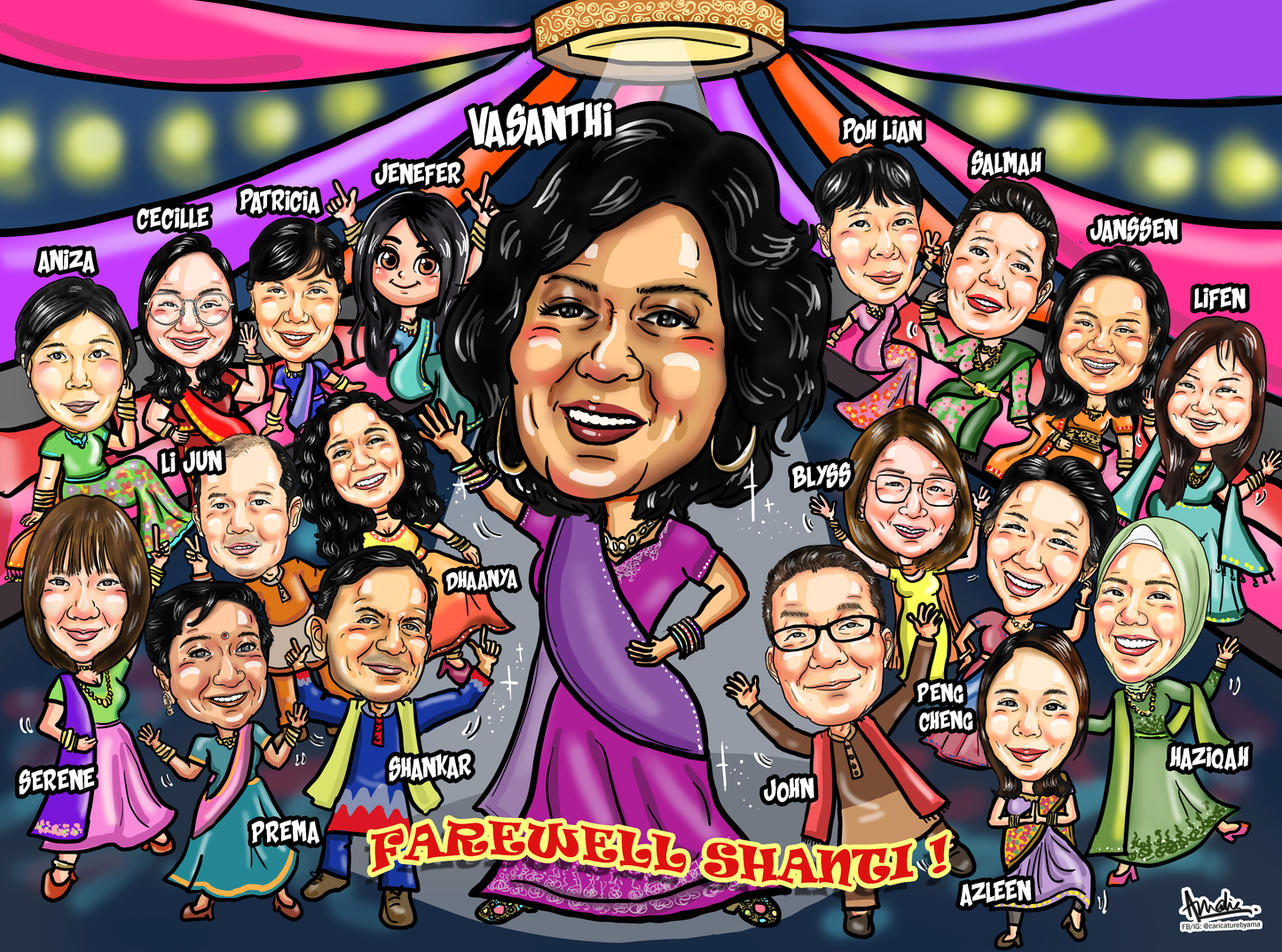 Personalised CaricaturebyAMA