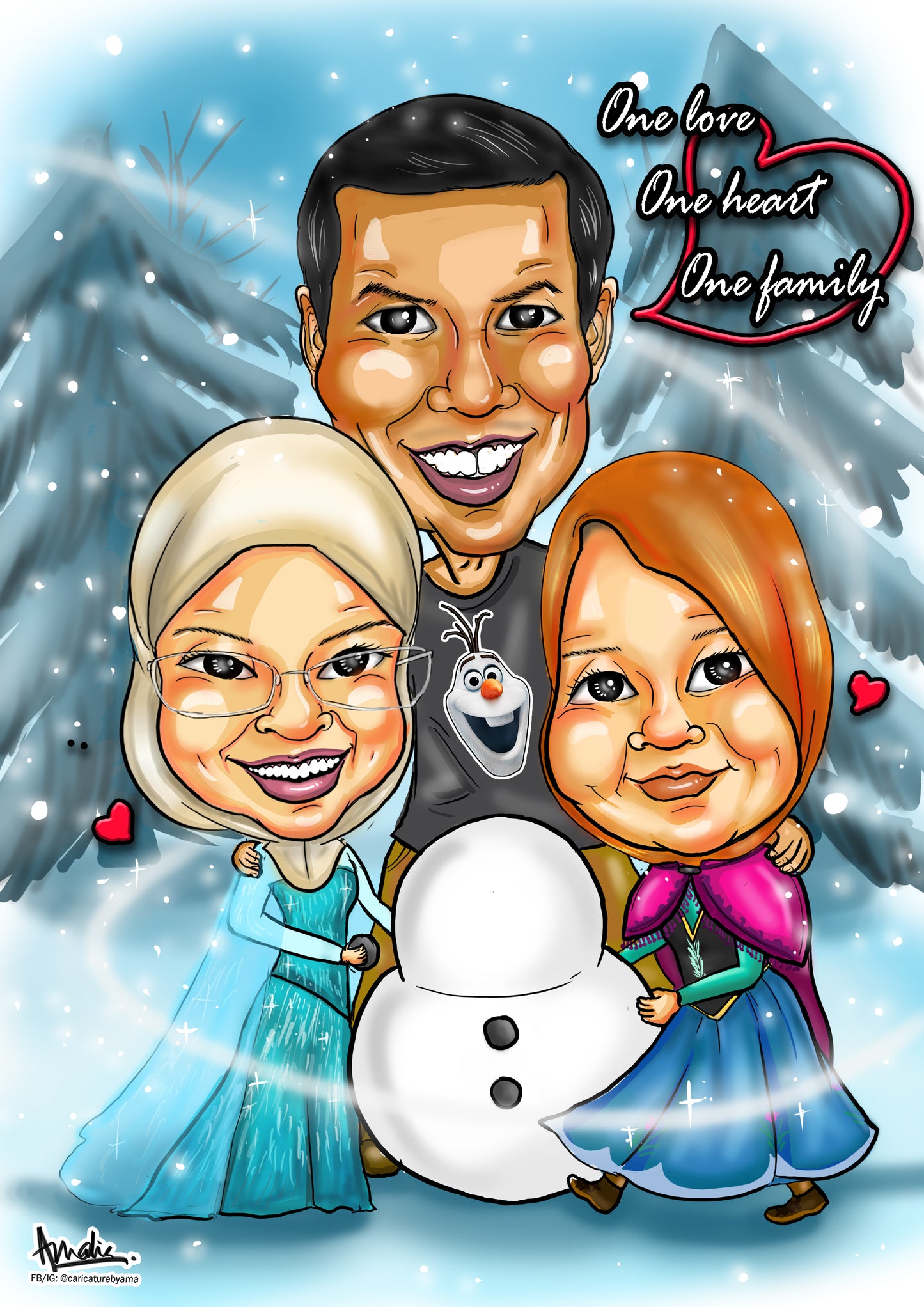 Personalised CaricaturebyAMA