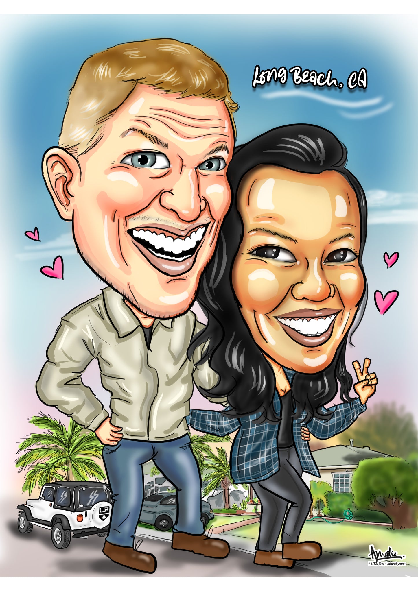 Personalised CaricaturebyAMA