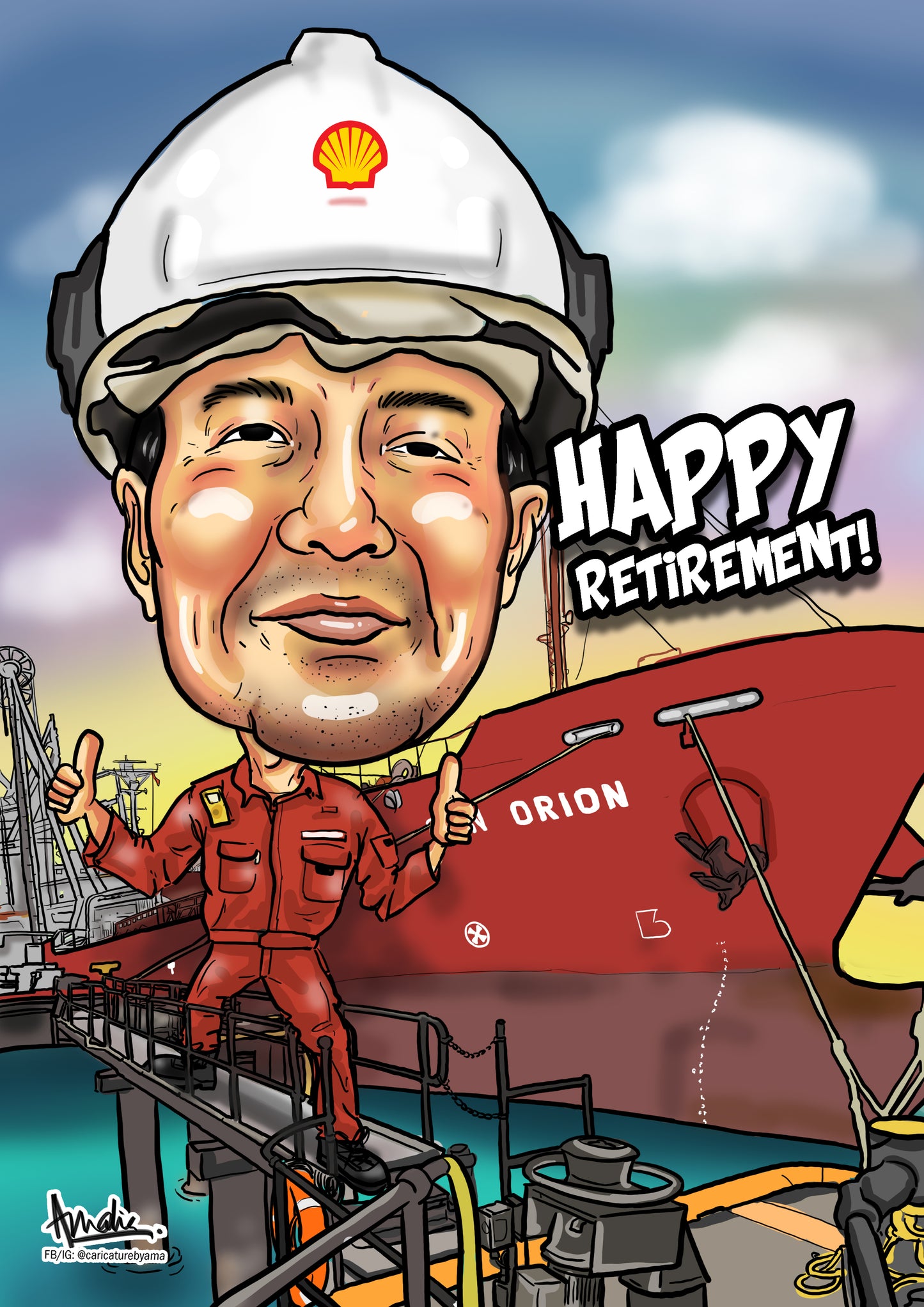 Personalised CaricaturebyAMA