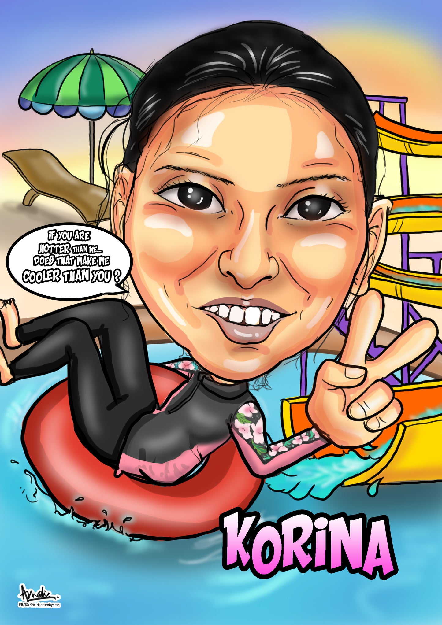 Personalised CaricaturebyAMA