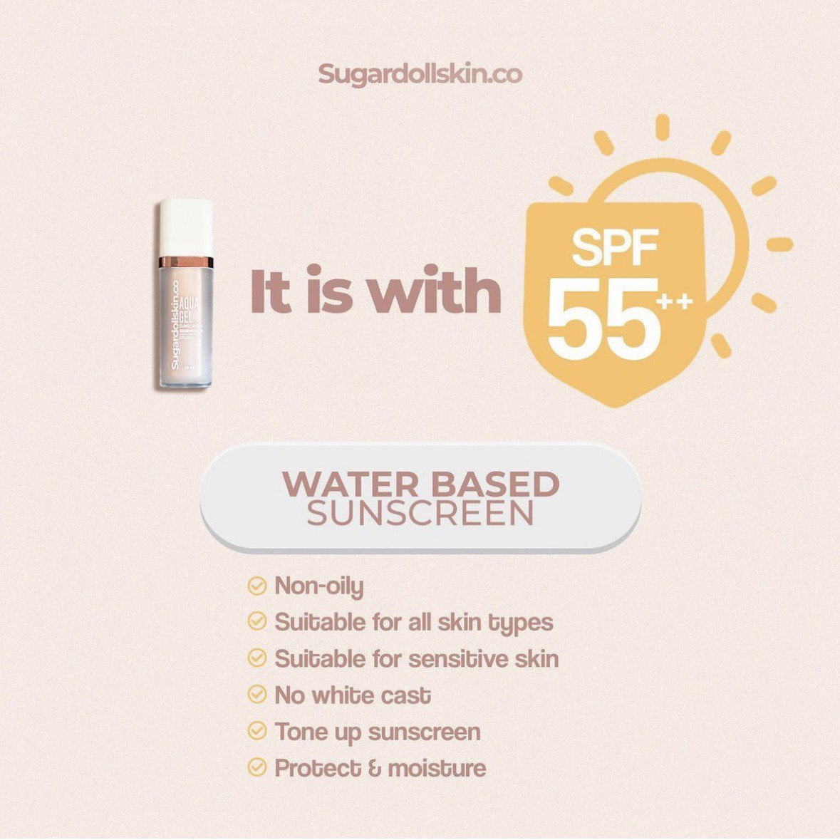 Aqua Gel Sunscreen